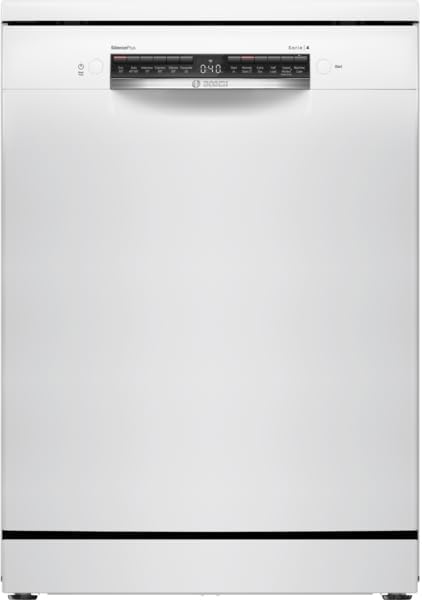 Bosch Series 4 SMS4EMW06G Freestanding Dishwasher, 60cm, White