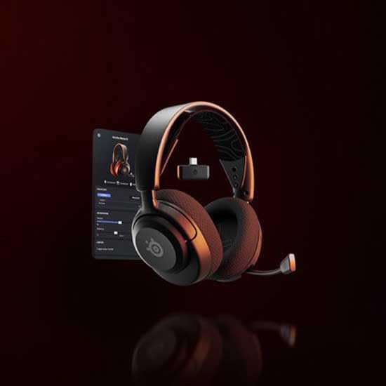 SteelSeries Arctis Nova 5 Wireless - Gaming Headset for PC, PS4/5, Mobile - 100+ Audio Presets via App - Neodymium Magnetic Drivers - 60H Battery - 2.4GHz or BT - ClearCast Gen2.X Mic