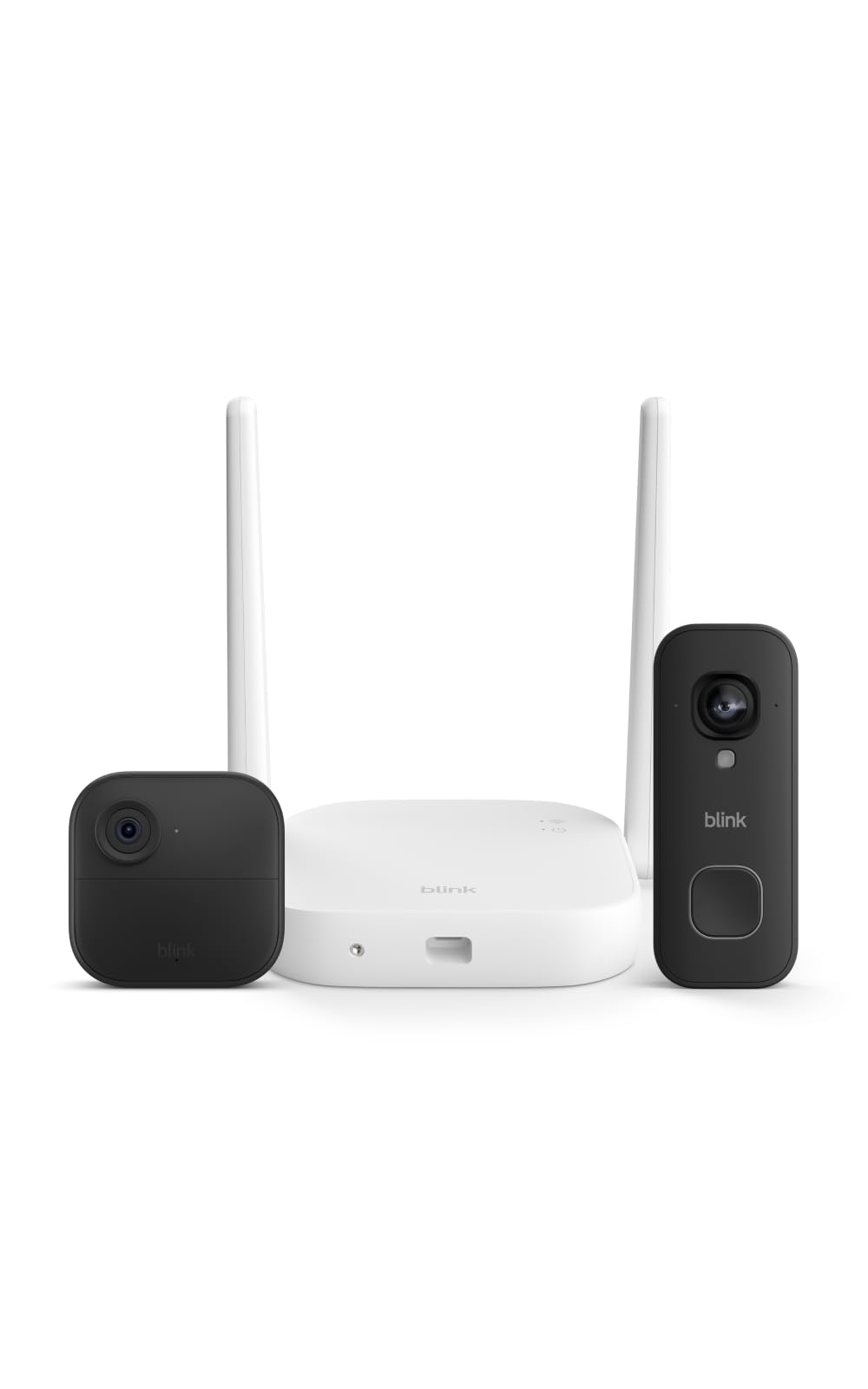 Blink Outdoor XR+ camera and 2K+ wired doorbell system