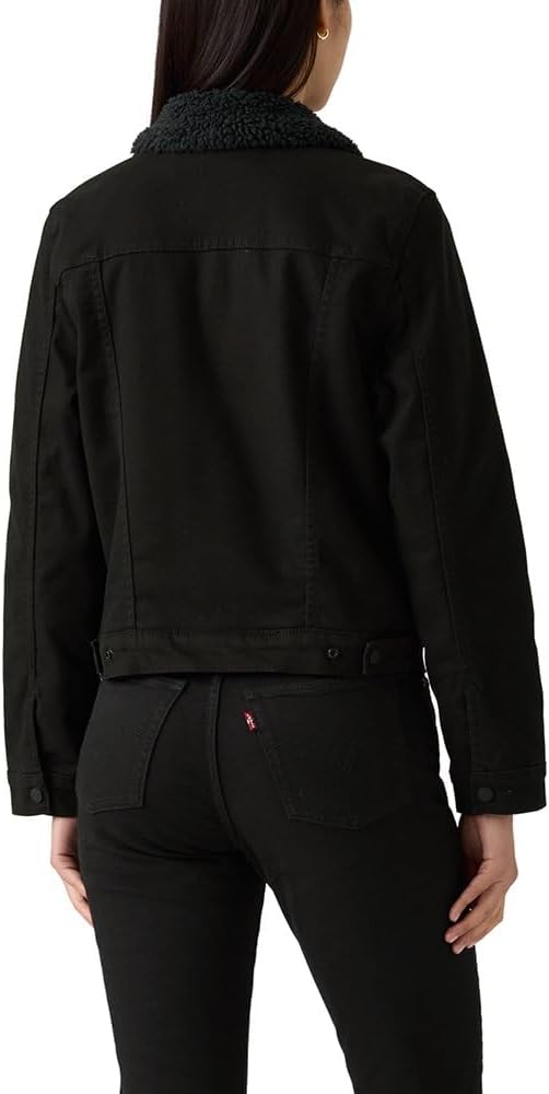 Levi's Women's Original Sherpa Trucker Jackets (Standard and Plus)