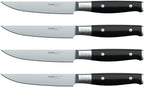 Ninja K32004 Foodi NeverDull System 4-Piece Steak Knife Set, Premium, German Stainless Steel, Black