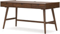 Signature Design by Ashley Temberly 60" Home Office Desk in Brown