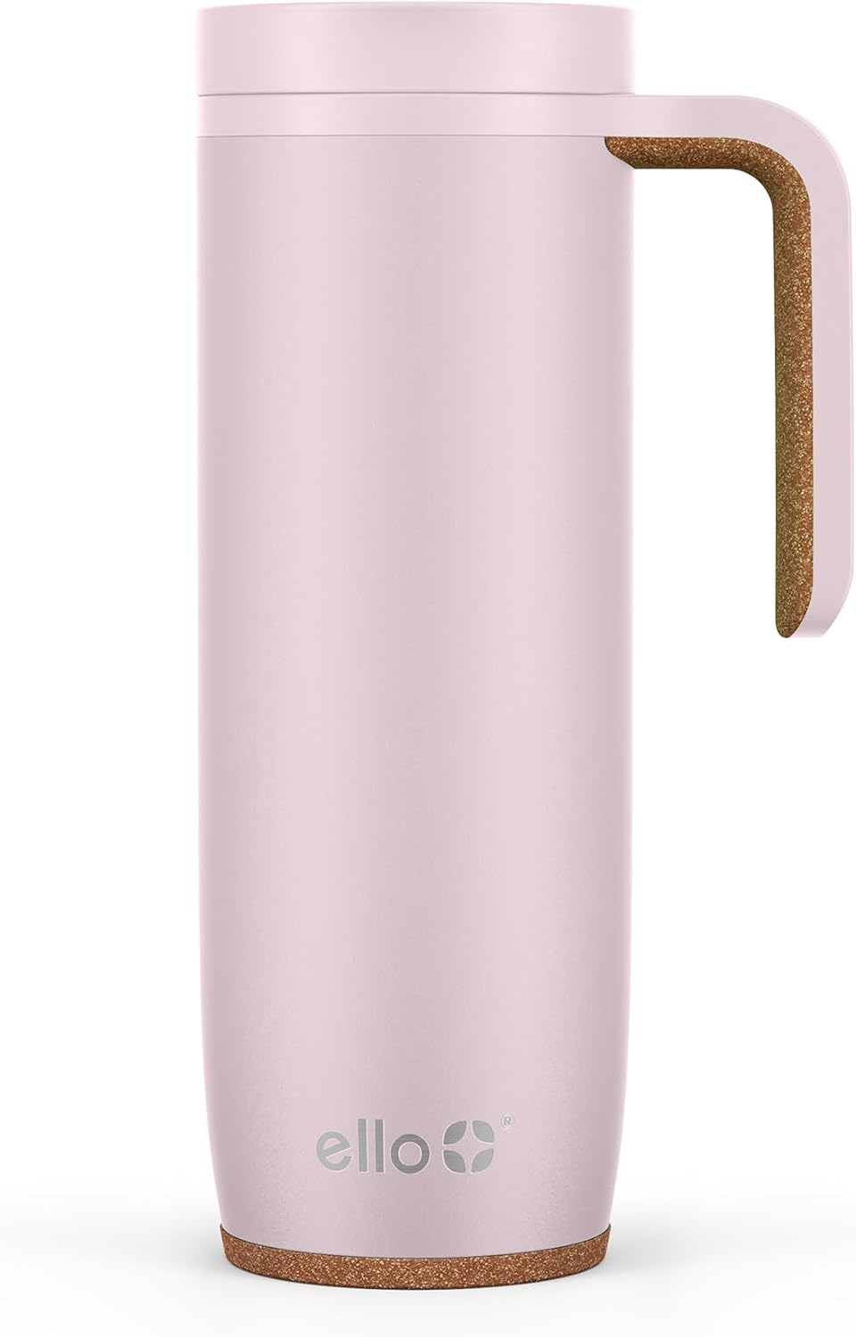 Ello Magnet 18oz Insulated Stainless Steel Travel Mug with Handle, Sonoma