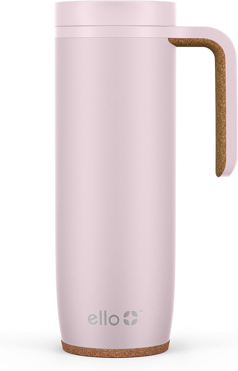 Ello Magnet 18oz Insulated Stainless Steel Travel Mug with Handle, Sonoma