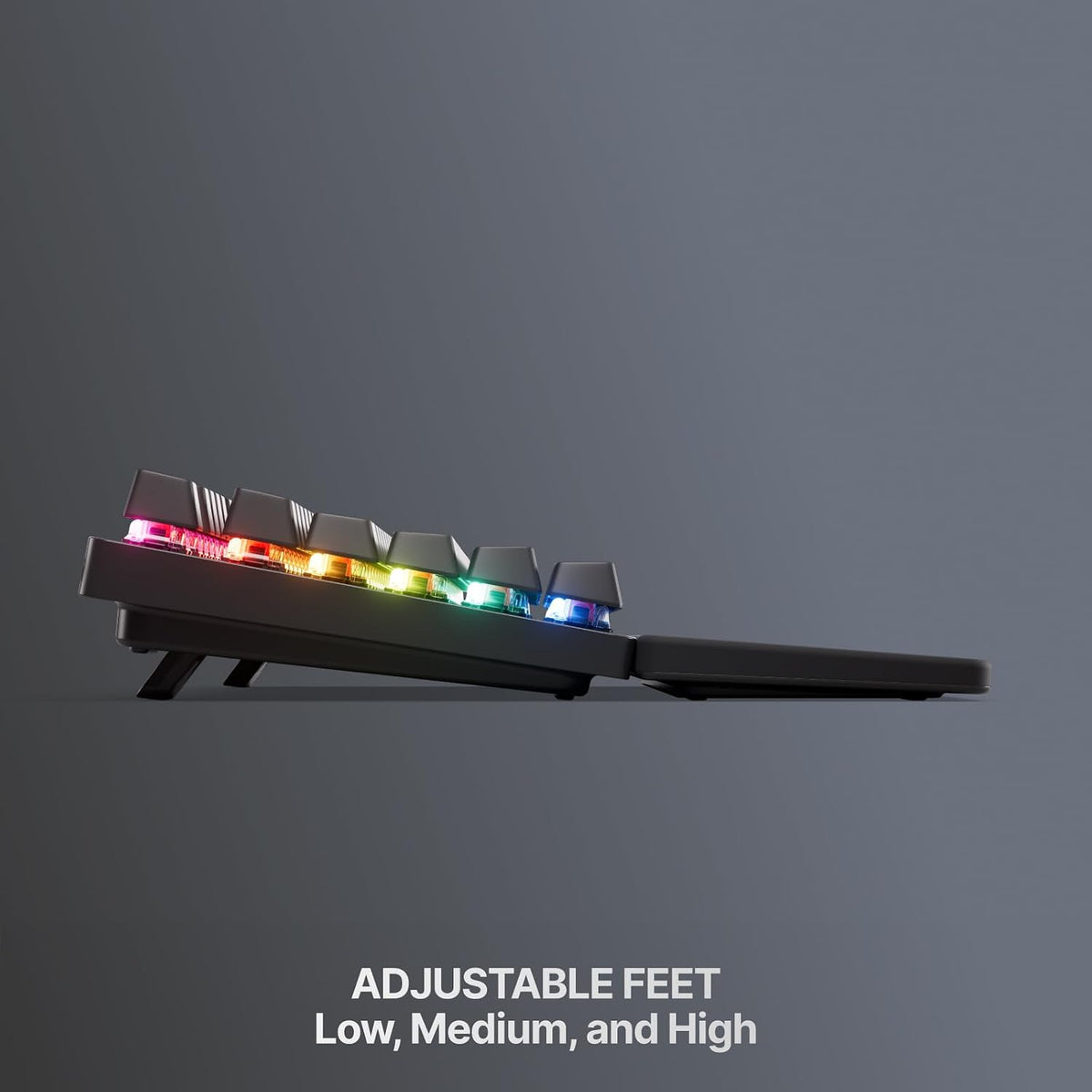 SteelSeries Apex Pro TKL Wireless Gen 3 - Wireless Gaming Keyboard - Adjustable Actuation Hall Effect Switches; Game-Ready Presets - Rapid Trigger, Protection Mode, Rapid Tap/SOC - English QWERTY