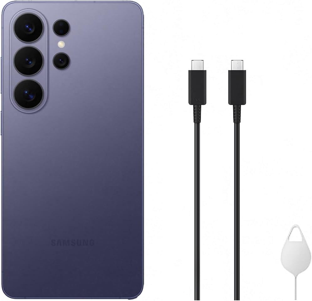 Samsung Galaxy S26 Ultra AI Phone, Privacy Display, Snapdragon AP, 200MP Camera, 16 GB Memory, 1 TB Storage, 5000 mAh Battery, Galaxy AI, Cobalt Violet, (Renewed)
