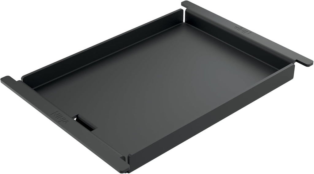Ninja FlexFlame Half-Size Griddle with Grease Drain, XSKHLFGRIDLE | Rust-Resistant, Carbon Steel, Grill and griddle at once, fitting 6 smash burgers or 8 eggs.
