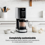 Ninja® CREAMi® 7-in-1 Ice Cream Maker, Ice Cream, Gelato and more, NC301 | Ninja CREAMi transforms frozen bases into ice cream, sorbet and milkshakes at a button touch, from healthy to indulgent.