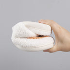 Womens Mens Slippers Memory Foam Plush Fluffy Warm Lined slippers Indoor Outdoor House Winter Slippers