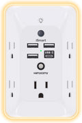 Outlet Extender with Night Light, Multi Plug Wall Outlet, Surge Protector