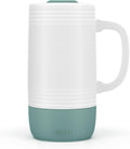 Ello Jane 18oz Ceramic Travel Mug with Handle and Coaster, Alligator
