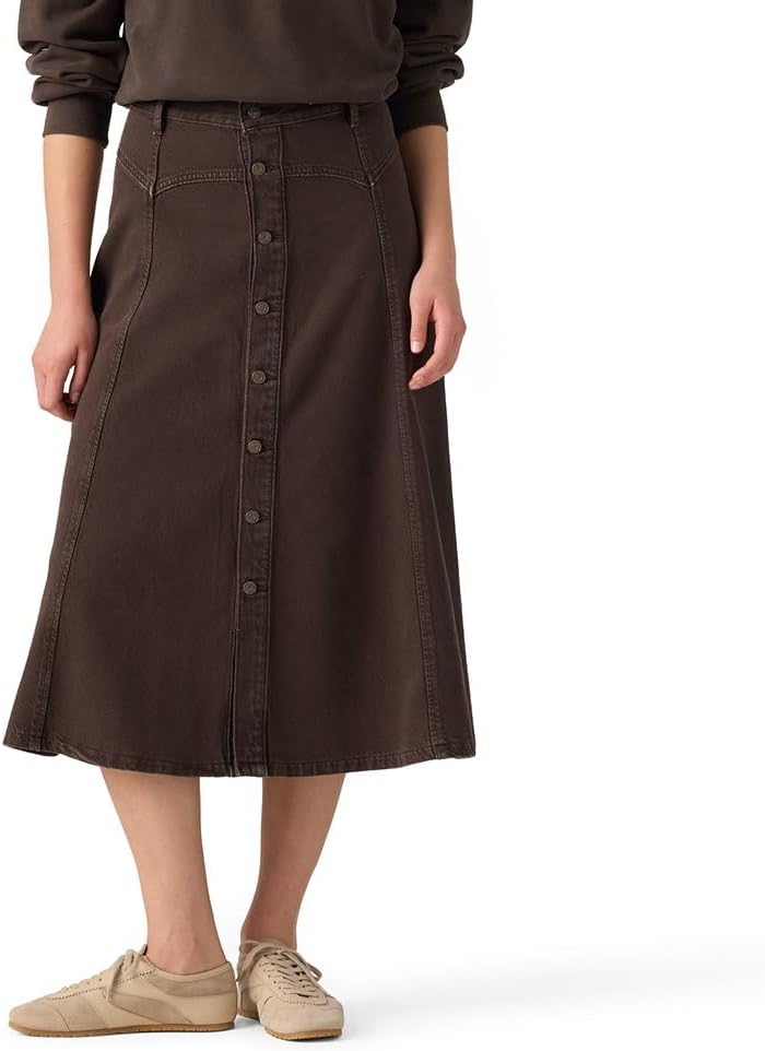 Levi's Womens Yoked Western Skirt