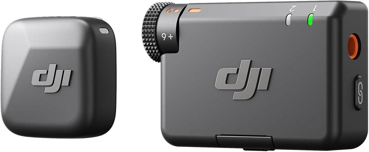 DJI Mic Mini (2 TX + 1 RX), Ultralight, Detail-Rich Audio