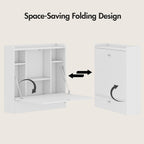 Wall Mounted Table Folding Desk Drop Leaf Floating Table Computer Desk