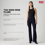 Levi's Women's 726 High Rise Flare Jeans