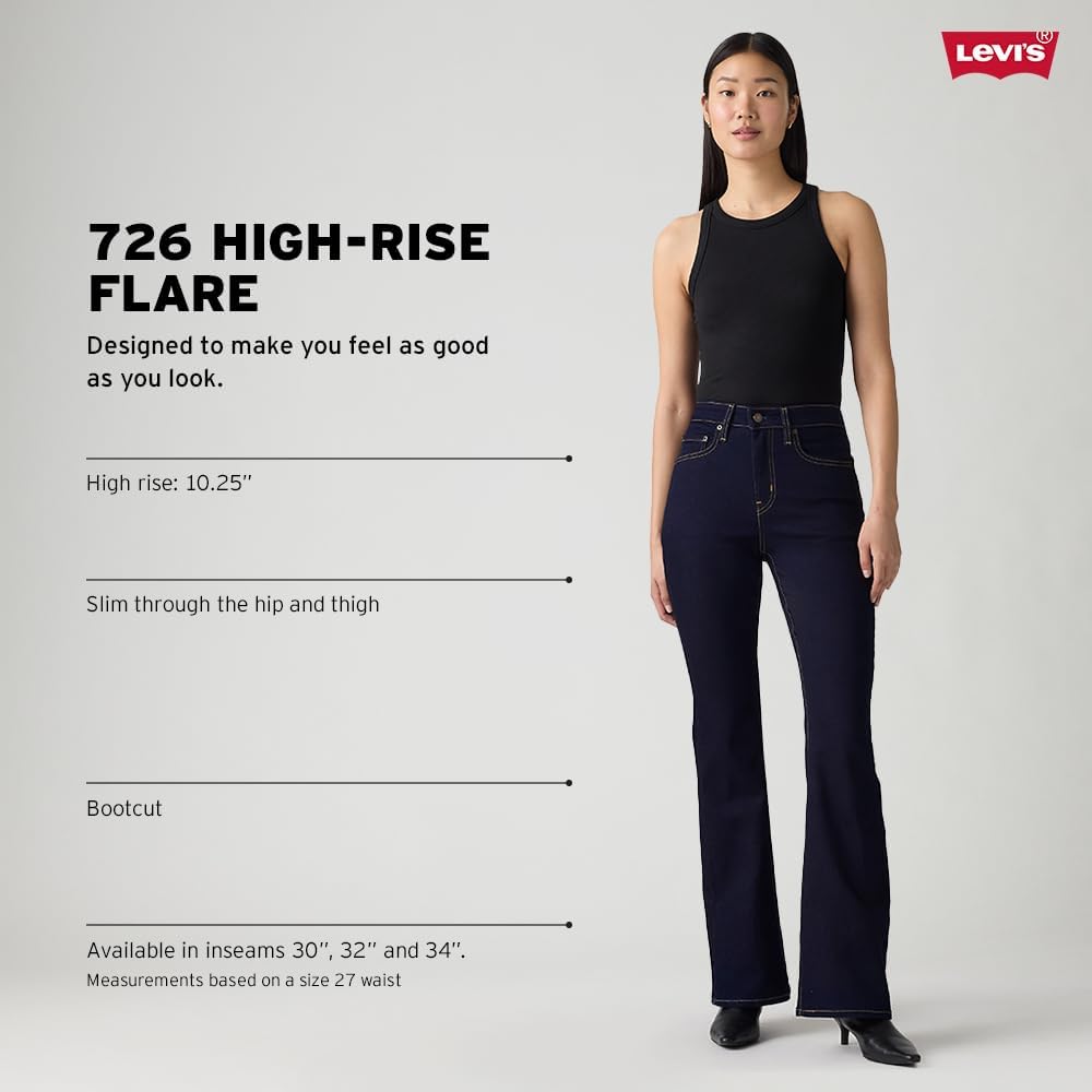Levi's Women's 726 High Rise Flare Jeans