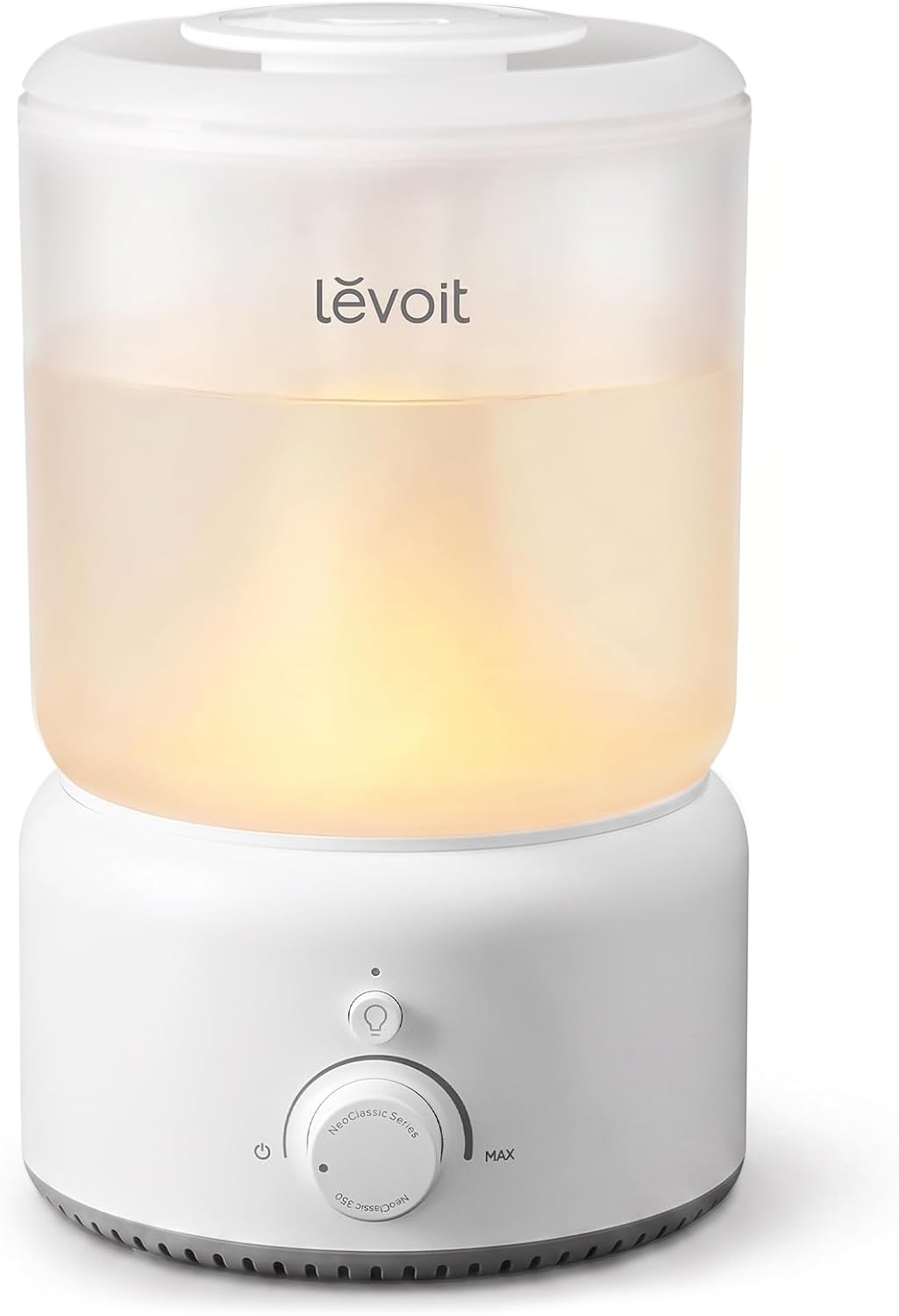 Levoit Top Fill Humidifiers for Bedroom, 2.5L Tank for Large Room, 25dB