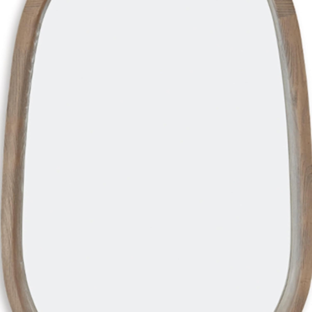 Signature Design by Ashley Aarilynn Casual Accent Mirror with Thick Frame, Antique Brown