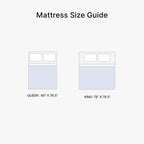 Signature Design by Ashley Hybrid Mattress in a Box, Medium Firm King Size | 900 wrapped coils and charcoal-infused gel foam, Water-resistant nano-treated protective cover, Gray 1200 Hybrid