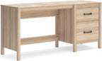 Signature Design by Ashley Ellowick 60" Home Office Desk in Tan