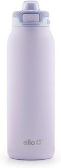Ello Pop & Fill Insulated Stainless Steel Water Bottle with Quick Fill Lid, Leakproof Locking, Sip or Chug Spout, BPA-Free, Double Wall Vacuum Insulated for Sports, Travel & School- 22oz / 32oz / 40oz