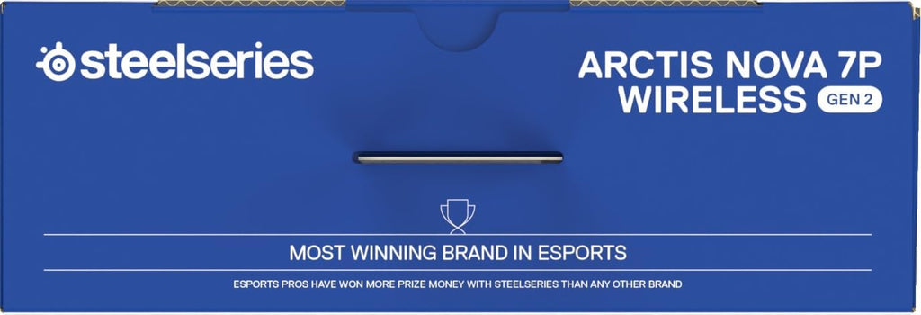 SteelSeries Arctis Nova 7P Wireless Gen 2 - PS5 Headset - Gaming Headset - Mobile App Control - 50+ HR with fast charge - Compatible with PlayStation, PC, Switch & more - Mixable 2.4GHz/Bluetooth