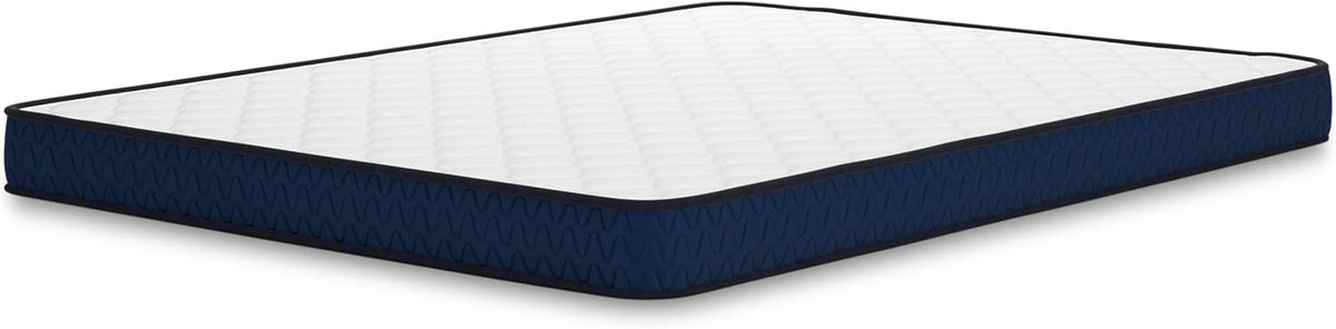 Signature Design by Ashley Memory Foam Twin Mattress, 6-Inch Medium Firm | Low profile CertiPUR-US certified bed in a box, Ideal for guest rooms