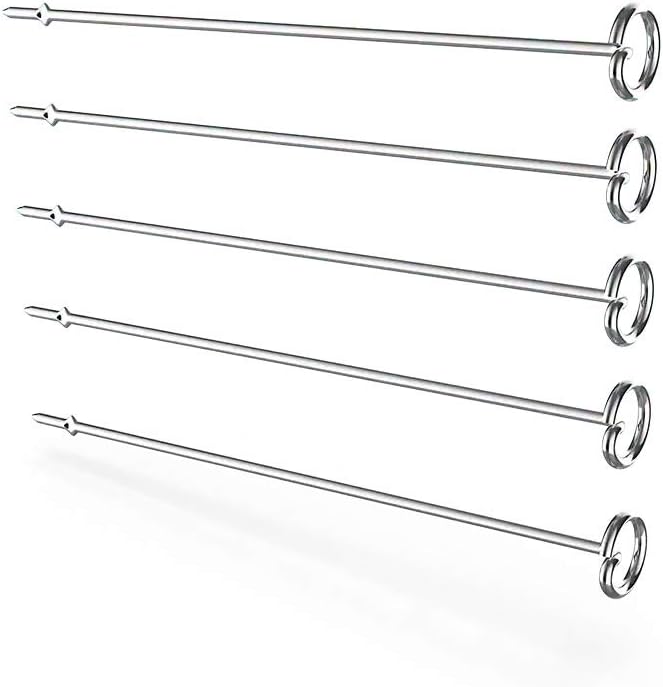 Ninja Foodi Grill Kebab Skewers, Medium, Silver, Set of 5