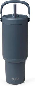 Ello Oasis Go+ 32oz Insulated Stainless Steel Tumbler with Straw, Horizon