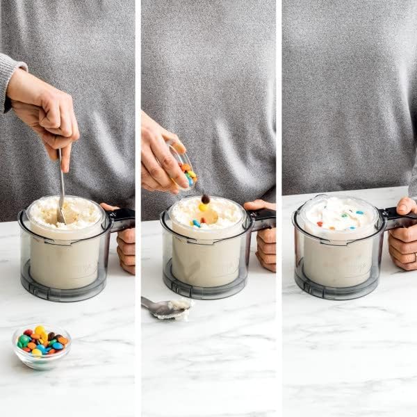 Ninja CREAMi Ice Cream, Sorbet, Milkshake Maker + 3 CREAMi Pints, Black | Sorbet and milkshake modes, Includes three pint containers