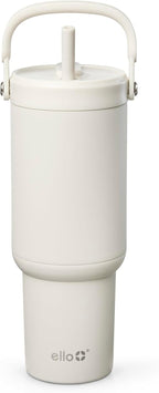 Ello Oasis Go+ 26oz Insulated Stainless Steel Tumbler with Straw, Mineral