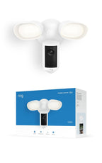 Ring Floodlight Camera 4K Plus (newest gen), Wired, Retinal 4K, Motion-Activated Floodlights, 3D Motion Detection, business or home wireless outdoor security camera, alternative to CCTV