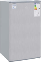 HOMCOM Under Counter Fridge 91L Small Fridge with Chiller Grey