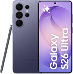 Samsung Galaxy S26 Ultra AI Phone, Privacy Display, Snapdragon AP, 200MP Camera, 16 GB Memory, 1 TB Storage, 5000 mAh Battery, Galaxy AI, Cobalt Violet, (Renewed)