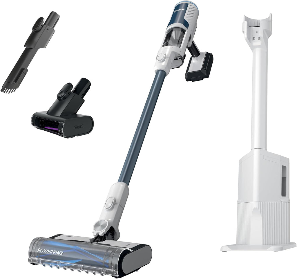 Shark Clean & Empty Cordless Stick Vacuum, 40-Min Runtime, Blue, BU3523