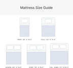 Signature Design by Ashley Chime Memory Foam Mattress, 12 Inch, Queen | Medium Firm comfort and firm support, Cooling knit cover over high-density gel foam, Compressed bed in a box setup