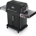 Ninja FlexFlame Grill & Smoker, Electric & Propane, 5-in-1, Black,PG301BK | Ninja FlexFlame is a 5-in-1 grill, smoker & griddle with precise 200-600°F control, fitting 3 chickens or 4 rib racks