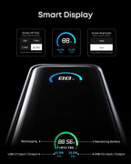 Anker Prime Power Bank, 9,600mAh 65W, Built-in AC Plug