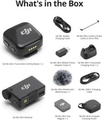 DJI Mic Mini (2 TX + 1 RX), Ultralight, Detail-Rich Audio