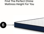 Signature Design by Ashley Memory Foam Twin Mattress, 6-Inch Medium Firm | Low profile CertiPUR-US certified bed in a box, Ideal for guest rooms