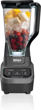 Ninja Professional Blender, 1000W, Total Crushing Tech, 72oz Pitcher, BL610 | 1000W Total Crushing blades crush ice & blend smoothies, sauces. XL 72-oz pitcher for family batches. Dishwasher-safe parts.