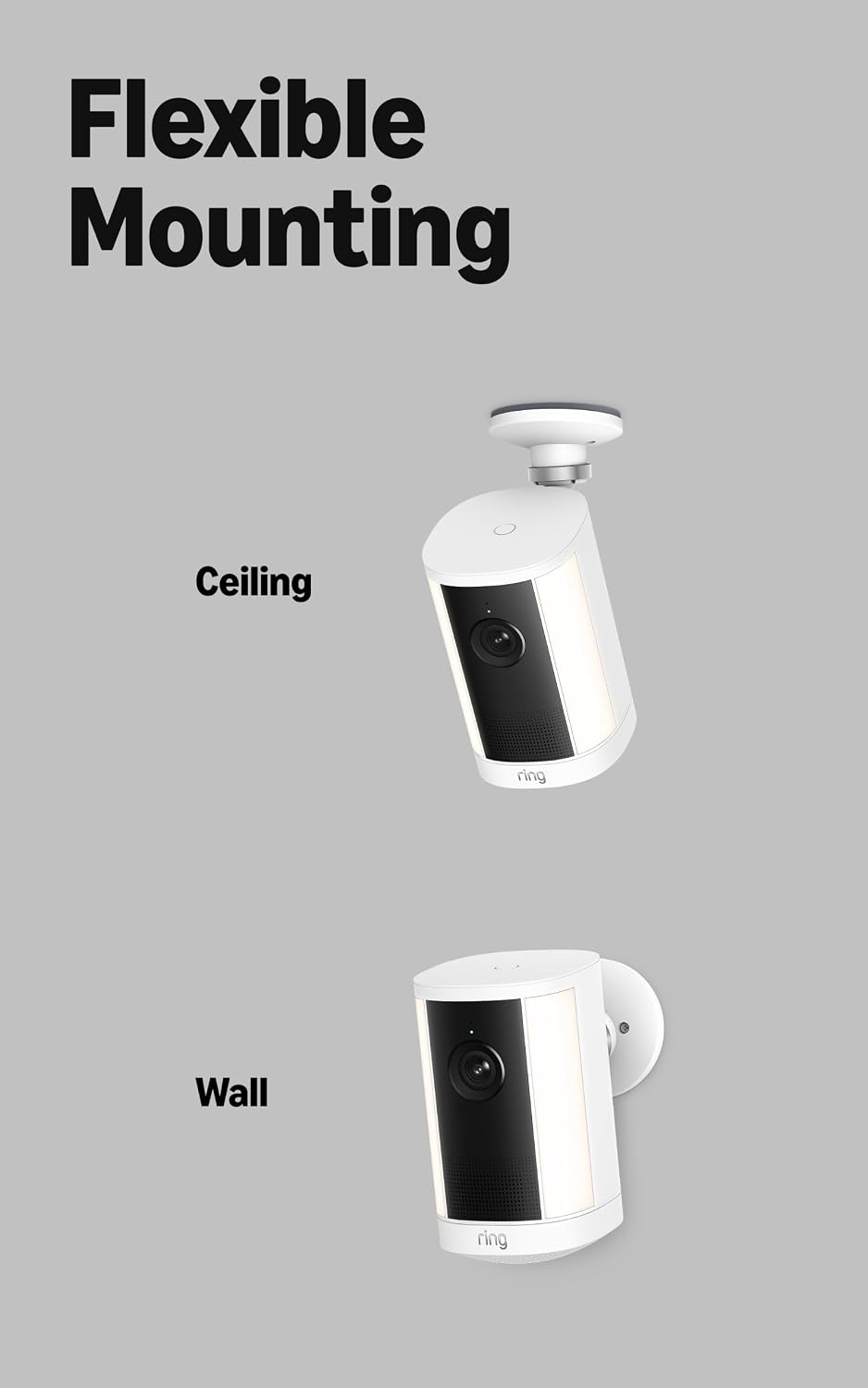 Ring Spotlight Camera 4K Plus (newest gen), Battery, Retinal 4K, easy DIY install, Motion-Activated Spotlights, business or home wireless outdoor security camera, alternative to CCTV
