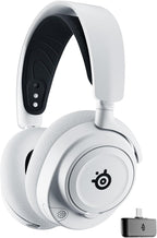 SteelSeries Arctis Nova 7X Wireless Xbox Series X/S Gaming Headset - Neodymium Magnetic Drivers - Dual Wireless Xbox & Bluetooth Audio - 38H USB-C Battery - AI Mic - Supports PS5, PC - White