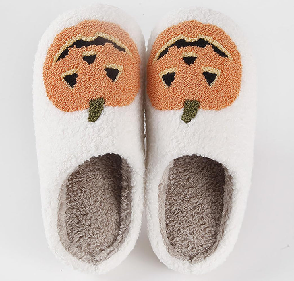 Womens Mens Slippers Memory Foam Plush Fluffy Warm Lined slippers Indoor Outdoor House Winter Slippers
