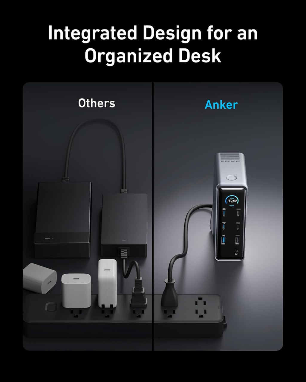 Anker Prime Docking Station, 14-in-1 Laptop Docking Station Dual Monitor