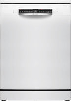 Bosch Series 4 SMS4EMW06G Freestanding Dishwasher, 60cm, White