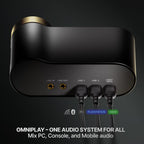 SteelSeries Arctis Nova Elite - Hi-Res Wireless Gaming Headset - 96kHz/24bit - Carbon Fiber Speakers - ANC - AI Noise Rejection - App - 2.4GHz + BT - Multi-Source Mix; OmniPlay PC+PS+Xbox - Sage&Gold