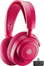 SteelSeries Arctis Nova 7 Wireless Gen 2 - Wireless Gaming Headset for PC - Compatible with PC, PS5, Switch & more - Mobile App Control - 50+ HR with Fast Charge - Mixable 2.4GHz/Bluetooth - Magenta