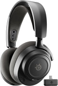 SteelSeries Arctis Nova 7 Wireless Gen 2 - Wireless Gaming Headset for PC - Compatible with PC, PS5, Switch & more - Mobile App Control - 50+ HR with Fast Charge - Mixable 2.4GHz/Bluetooth - Black