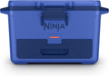Ninja FrostVault™ 50qt Hard Cooler with Dry Storage Drawer, Luminous Blue | Ninja FrostVault keeps food cool, dry & separate under 40°F for days, with 50-qt capacity holding up to 80 cans